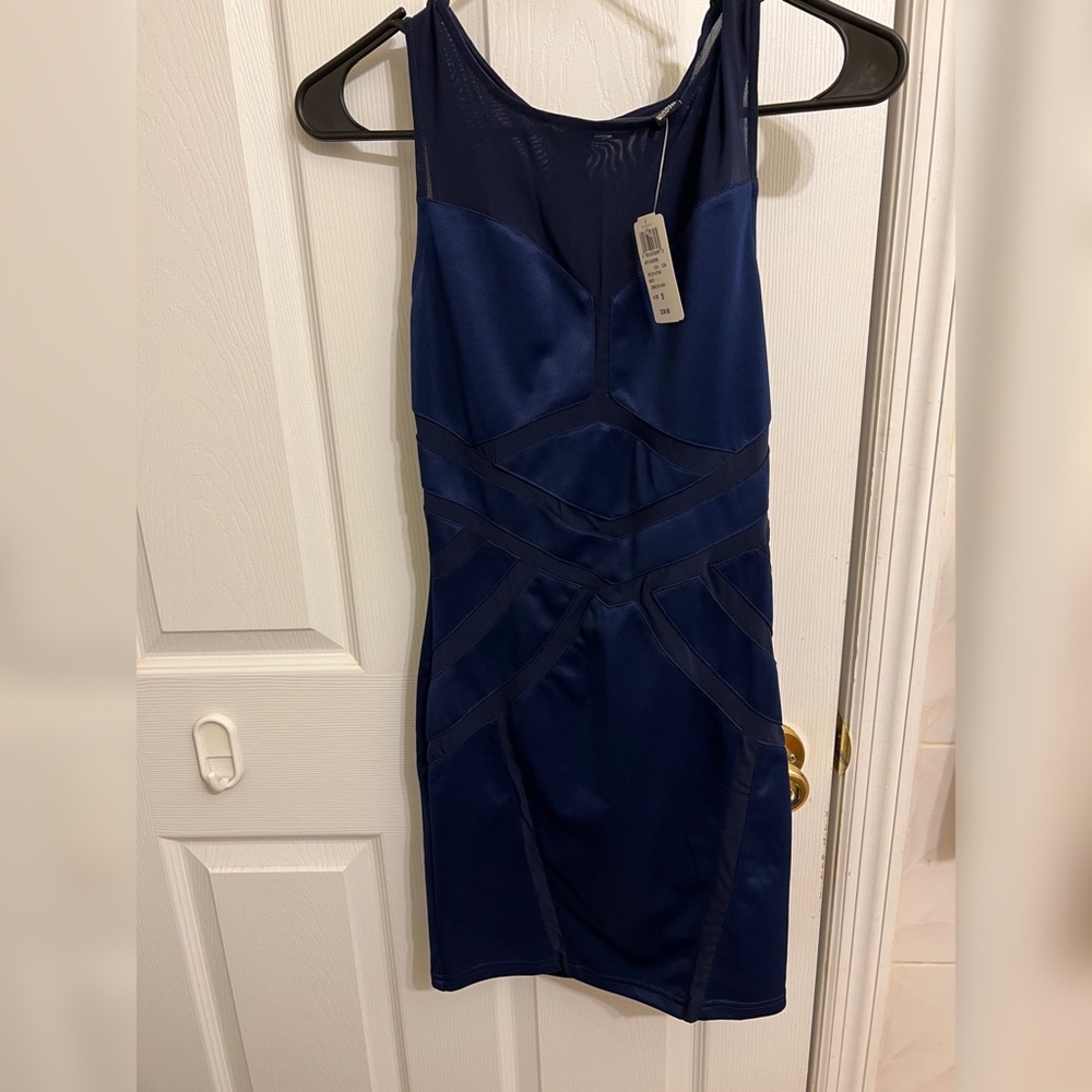 Navy Blue Dress